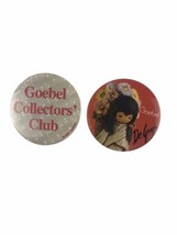 Vintage Goebel DeGrazia Collectible Collector Club Pinback Button Round ... - £7.44 GBP