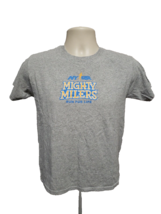 NYRR Mighty Milers Run For Life Youth Medium Gray TShirt - £11.59 GBP
