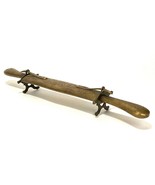 Vintage Meat Carving Set Fork &amp; Knife - Stamped Brass -  Made in India - €35,69 EUR