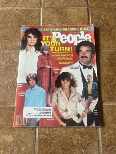 Primary image for People Magazine, April 19 1982 It's Your Turn A Startling Readers' Poll 