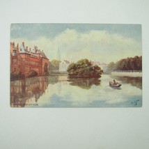Postcard Netherlands The Hague &amp; Hofvijver Raphael Tuck Oilette Antique Unposted - £7.84 GBP