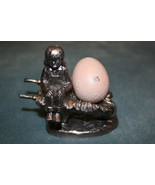 MICHAEL ANTHONY M.A. RICKER - PEWTER FIGURINE - PAT 1985 PORCELAIN EGG -... - $15.00