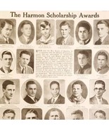 1930 1929 Harmon Scholarship Awards Boy Scouts Of America Full Page HM2H - $49.99