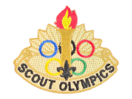 Scout Olympics Cub Boy Scout Patch BSA Brand New - £1.51 GBP