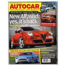 Autocar Magazine 19 March 2008 mbox1126 New Alfasud: yes.it&#39;s back - £3.91 GBP