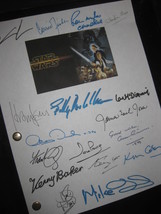 Star Wars Return of the Jedi 6 Signed Film Movie Screenplay Script X17 George Lu - £15.62 GBP