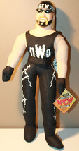 Hollywood Hulk Hogan 13&quot; Plush Action Figure PVC Head New with Tag NWO WCW - £19.08 GBP