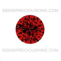 Natural Ruby 3mm Round Diamond Facet Cut FL Clarity Pigeon Blood Color Loose Pre - £50.96 GBP