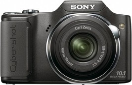 Sony Cyber-Shot Dsc-H20/B 10 Mp 1X Optical Zoom Digital Camera With Super Steady - £130.05 GBP