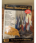 1999 ADC Greater Washington DC Street Map Book 5th Edition 248 pages - £22.94 GBP