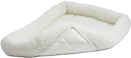 MidWest Quiet Time Fleece Bolster Bed for Dogs Small - 1 count MidWest Quiet Tim - £25.94 GBP