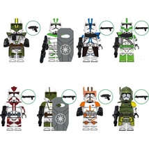 Star Wars Commander Doom Appo Cody the 442nd Battalion 8pcs Minifigure Bricks - £13.99 GBP