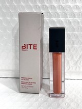 Bite Beauty French Press Lip Gloss Shade SALTED CARAMEL - $17.82