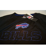 BUFFALO BILLS Men&#39;s Shirt Long Sleeve T NFL Cutting Through Black Top SM... - $653.71 MXN