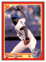 1990 Score Cecilio
  Guante   Texas Rangers Baseball Card
  GMMGD - $0.50