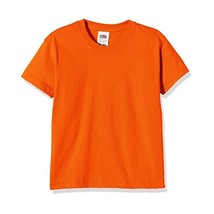 Fruit Of The Loom Boy&#39;s SS028B T-Shirt, Orange, 10-11 Years (Manufacture... - $9.00