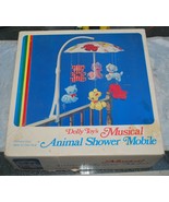 Vintage Dolly Toy Animal Shower Crib Mobile w/ Original Box FREE SHIP - £29.98 GBP