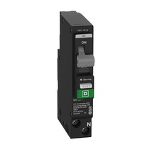 Square D QO115PAF 15-Amp Single-Pole Plug-On Neutral CAFCI Circuit Breaker - £19.16 GBP