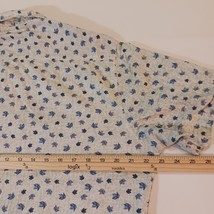 Royal Testimony Flower Short Sleeve Cotton Shirt Button Front Men's Size L image 12