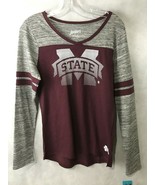 Mississippi State Juniors by Gen 2 NEW Long Sleeve Tee Top NWT SZ LG 11/13 - $32.18 CAD
