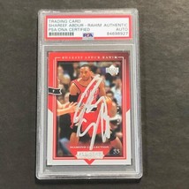 2004 Upper Deck #70 Shareef Abdur-Rahim Signed Card AUTO PSA Slabbed Trail Blaze - £47.06 GBP