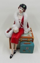 Hallmark Holiday Voyage Series Barbie Porcelain Flapper Figurine - £24.04 GBP