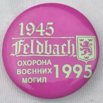 Ukrainian 1945 - 1995 Button Pinback Vintage Ukraine Anti Russia Soviet - £9.38 GBP