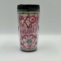 Starbucks 2004 Valentine&#39;s Day Hugs &amp; Kisses Travel Mug 8oz Insulated Ac... - $18.99