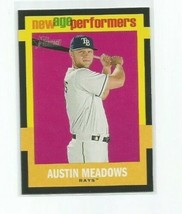 Austin Meadows (Tampa Bay) 2020 Topps Heritage New Age Performers Insert #NAP-22 - £2.39 GBP
