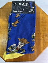 WOODY Toy Story cowboy - Men&#39;s crew socks - size 9-13 - NWT - FREE SHIPPING - €3,30 EUR