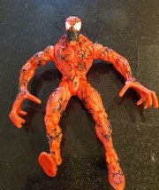 VTG carnage action figure Venom Spider-Man 1997 Marvel comics toy biz 4 in - £9.72 GBP