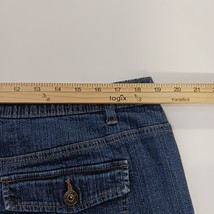 St. John's Bay RN#93677 Women's Blue Cotton Blend Stretch Jeans Sz 18W (38×21) image 5