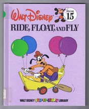 ORIGINAL Vintage 1983 Disney Library #15 Ride Float and Fly Hardcover Book - $9.89