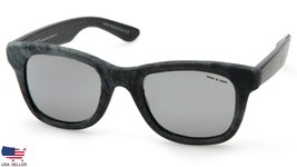 NEW Italia Independent 0090D.071.071 GREY /BLACK SUNGLASSES 50-20-140 It... - $154.83