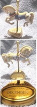  Carousel Horse  December Birthstone 5&quot; tall and 4&quot;long horse - $25.00