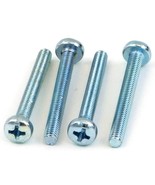 4 count M4 x 30mm =1 1/8&quot; long SCREWS TV Monitor mounting Phillips &amp; Pan... - $351.94 MXN