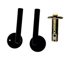 Emtek 5109STUUS19RH Stuttgart Right Handed Passage Door Lever Set - Flat... - €56,97 EUR