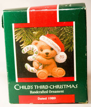 Hallmark: Child&#39;s Third Christmas - 1989 Holiday Ornament - £10.73 GBP