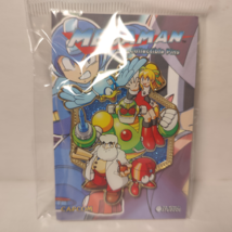 Mega Man Classic Rocks Family Enamel Pin Official Capcom Golden Series Badge - £11.79 GBP