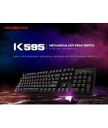ABKO ABKONCORE K595 Mechanical Gaming Keyboard US (Blue Axis) - $41.86 CAD