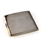 International Sterling Hammered Cigarette Case with Monogram Great Condi... - £390.04 GBP