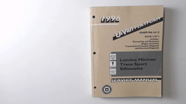 1996 Lumina Trans Sport Silhouette Factory Service Repair Manual 2 of 2 - £7.31 GBP