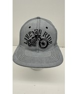 Live To Ride Grey Ball Cap Flat Bill - $41.61 CAD