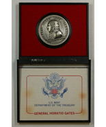 General Horatio Gates- America&#39;s First Medals- U.S.Mint Pewter w/Display... - £7.89 GBP