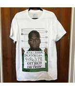 NWOT 50 Cent Get Rich or Die Tryin’ Mug Shot T-shirt Large White - $28.05