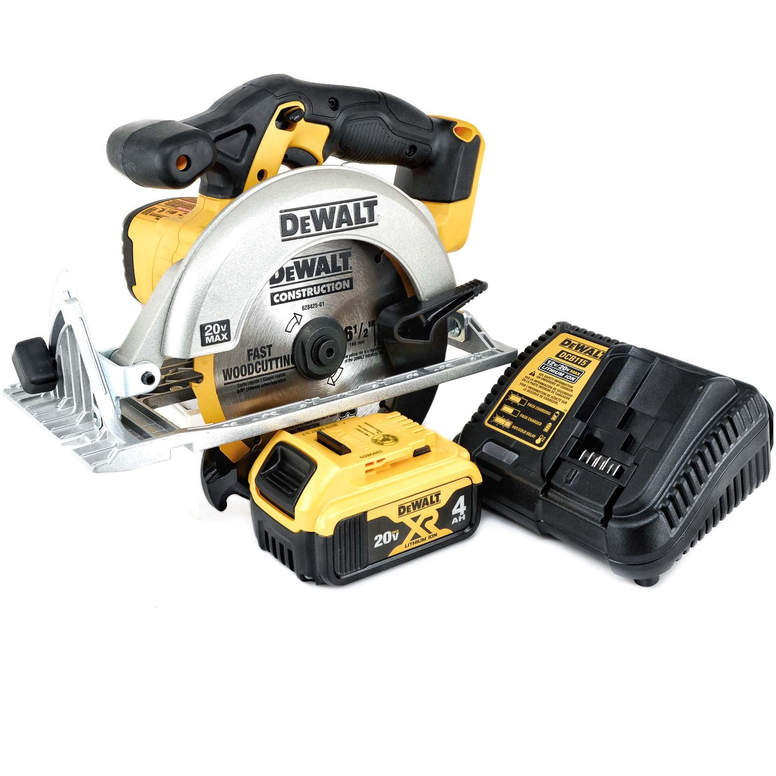 DeWALT DCS393 20V Li-Ion Cordless Battery Circular Saw 6-1/2&quot; 20 volt W/... - $157.88