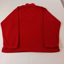 Sun River Khakis Men's 1/4 Zip Long Sleeve Pullover Red Sweatshirt Size Medium image 2