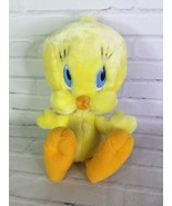 VTG Applause Looney Tunes Talking Tweety Bird Plush Stuffed Animal Toy S... - £19.36 GBP