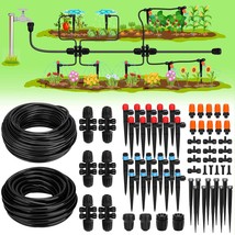 Drip Irrigation System, Garden Watering System With Adjustable Drip, Lawn - $43.93