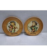 Humble print on wooden plates set of two - $594.32 MXN